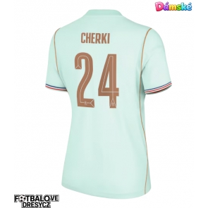 Francie Rayan Cherki #24 Dámské Venkovní Dres MS 2026 Krátký Rukáv Francie Rayan Cherki #24 Dámské Venkovní Dres MS 2026 Krátký Rukáv